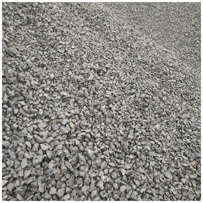 黑色砾石 园林造景水磨石水洗石 工程铺路机制小碎洗