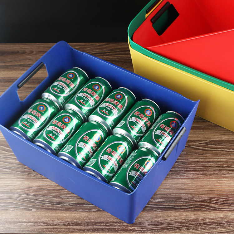 酒吧塑料啤酒箱 加厚冰桶多功能饮料 冷藏啤酒桶框手提式置物盒