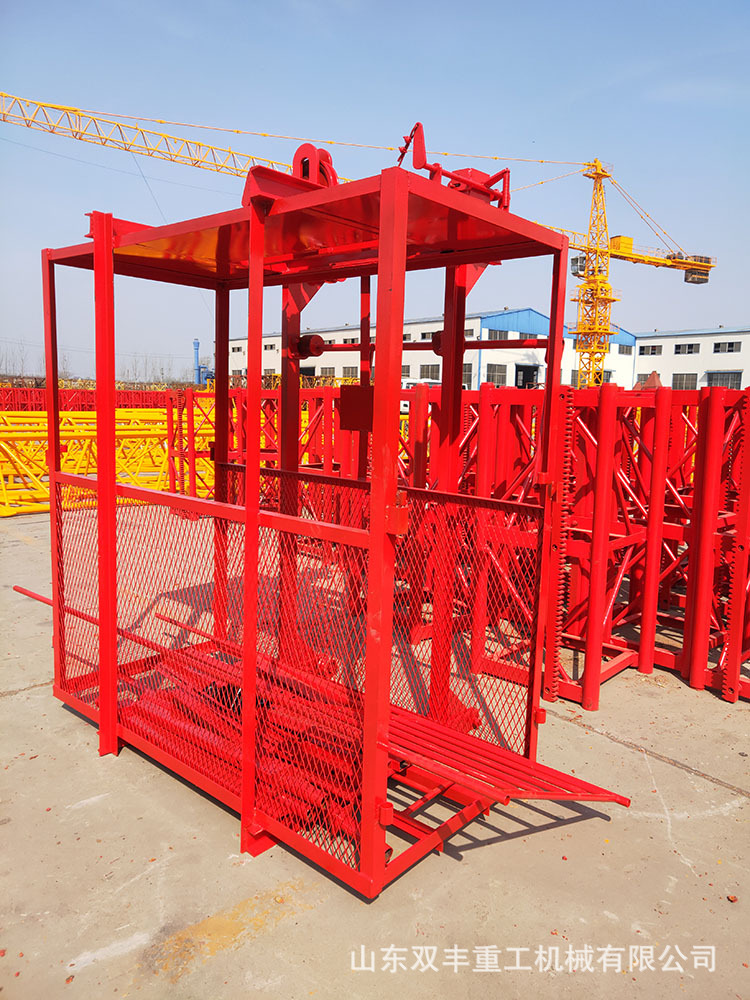 双丰牌双笼ss100/100物料提升机 工地物料提升机 建筑货物提升机