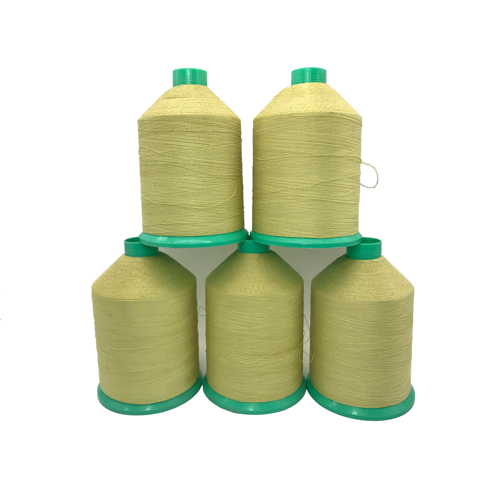 国产芳纶纤维不锈钢丝纤维增强缝纫线芳纶纤维包覆钢丝线