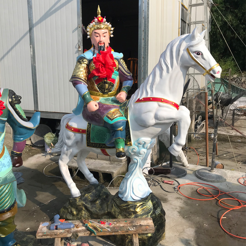 定制是宗教道教净重38材质树脂货号白鹤仙师神像订购说明商品评价详细