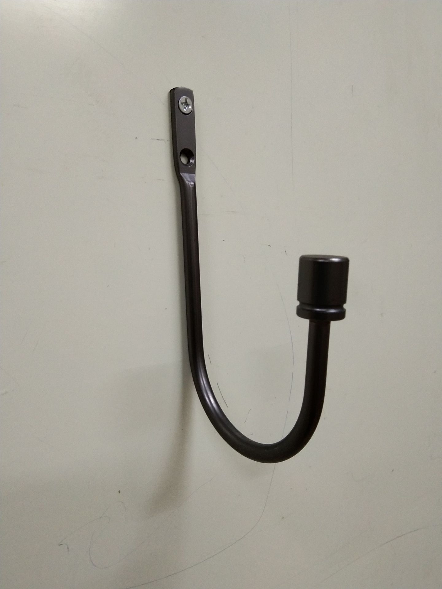 简约免安装 窗帘u型绑绳墙钩壁钩 电镀金属挂钩 跨境窗帘配件