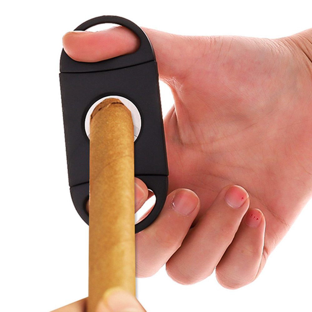 金属雪茄剪刀 圆嘴剪雪茄工具 跨境专供 cigar cutter 批发零售