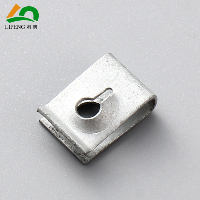 定制夹片螺母 安装簧片螺母 卡式板簧螺母 夹板螺帽卡扣 批发