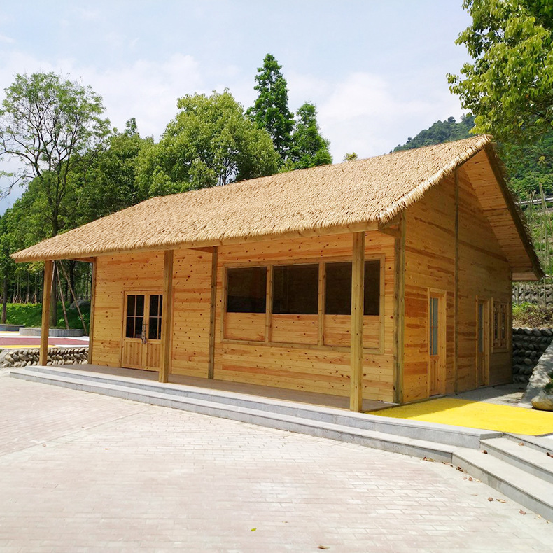 专业生产移动防腐木小木屋 园林别墅木屋 木屋别墅施工