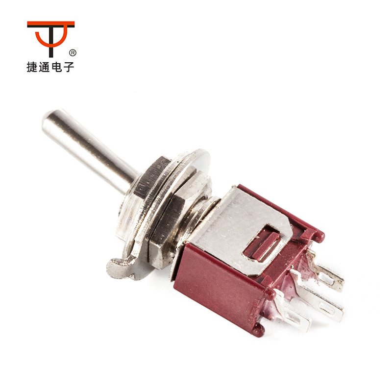 超小型钮子开关smts1022a1两档onoff摇臂摇头拨动开关