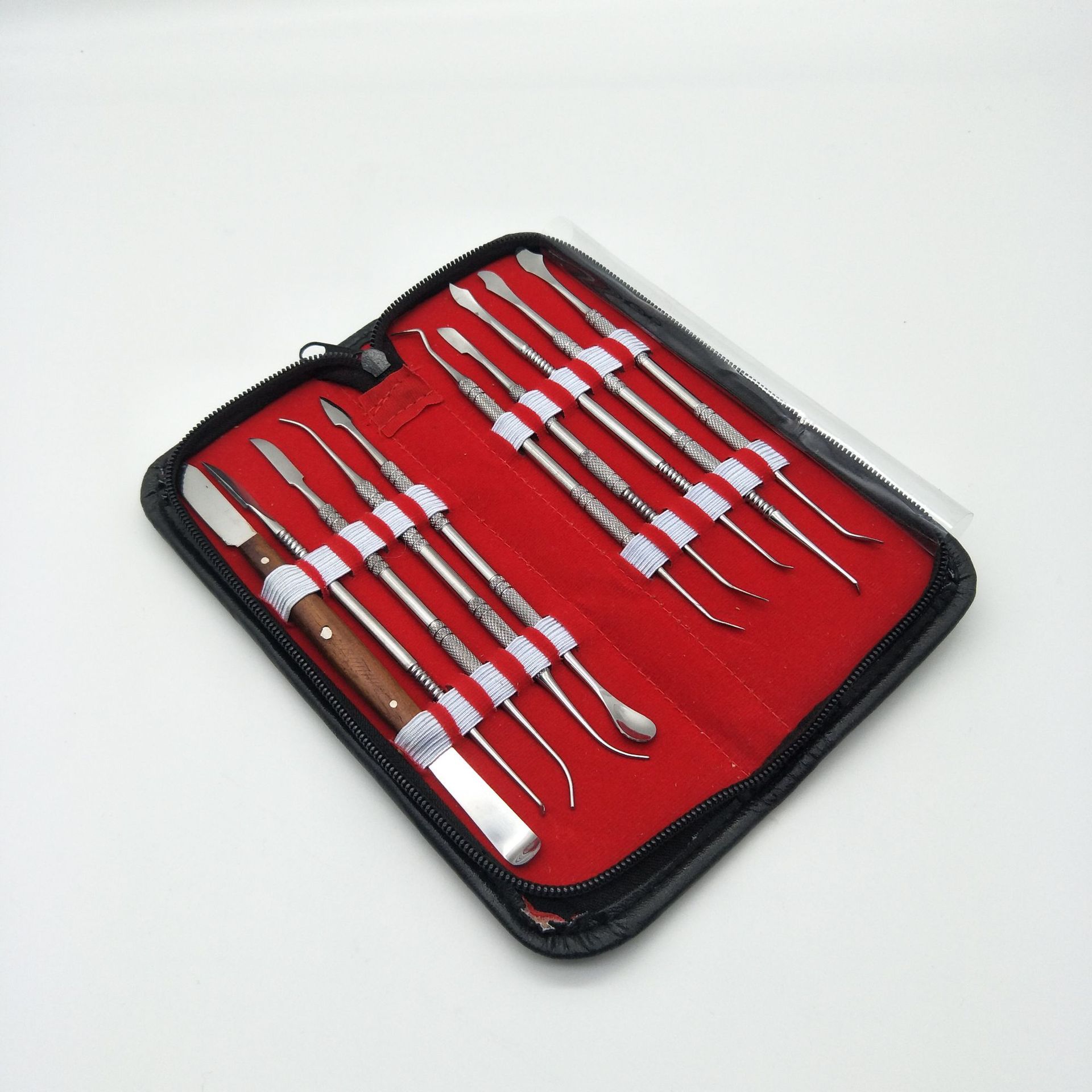 10支装雕蜡刀套装 雕刻刀套装 套装雕刻刀 首饰器材 打金工具