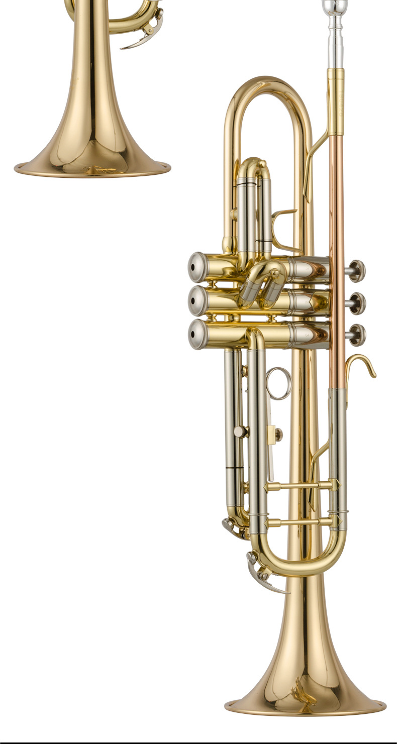 jztr-430爵士朗jztr-430小号三音号bb降b调管乐队小号