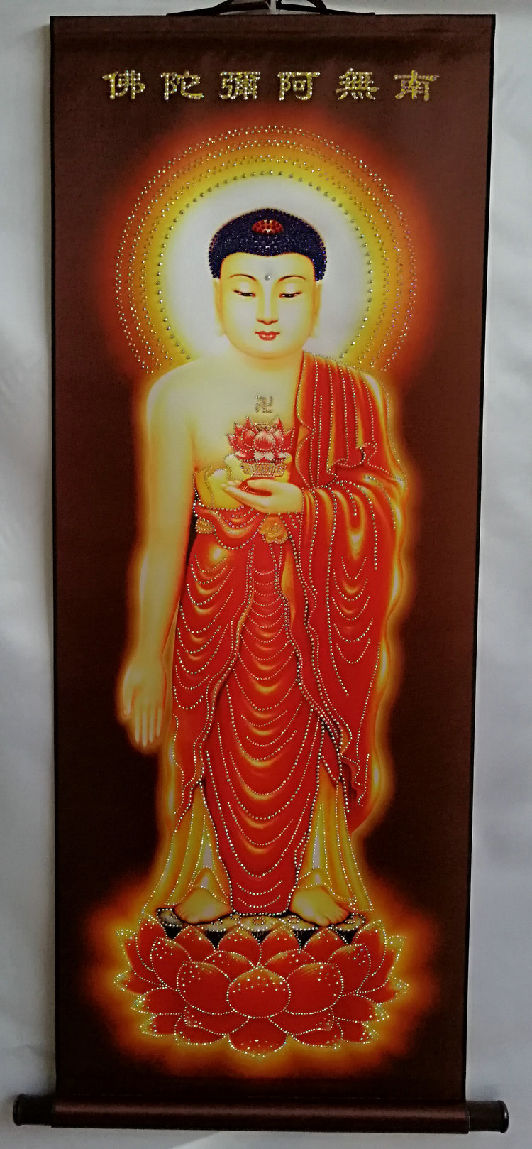 红衣阿弥陀佛带钻