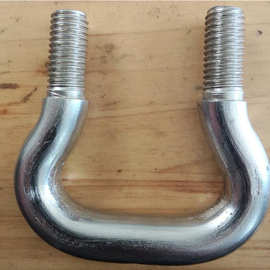 高强牛鼻螺丝 矿用牛鼻螺栓牛鼻丝提升机链挂钩异形钩件