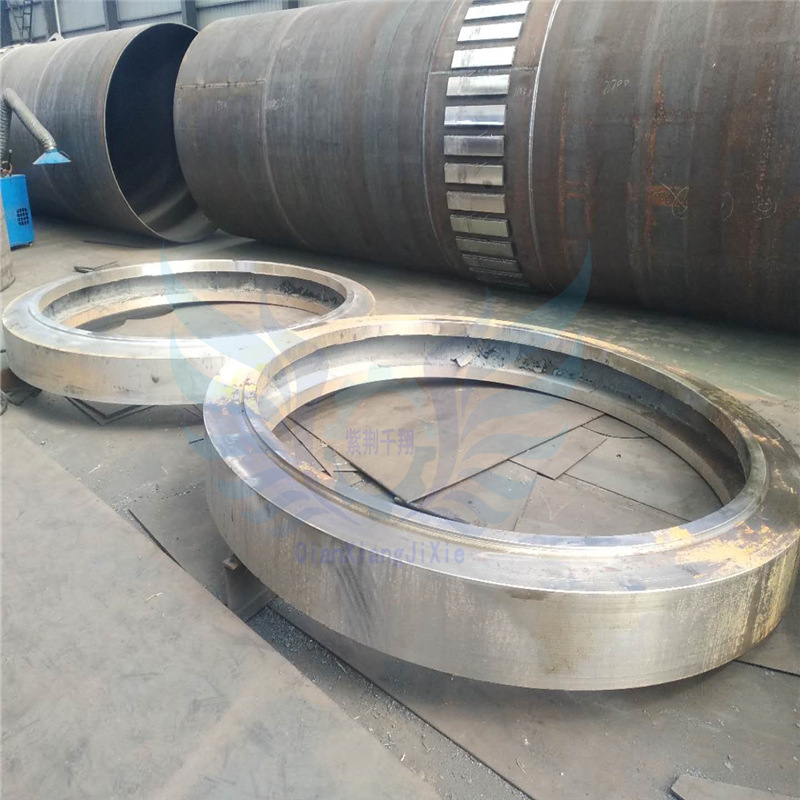 定制非标大小型转筒河沙烘干机滚圈托轮 卧式工业干燥回转窑配件