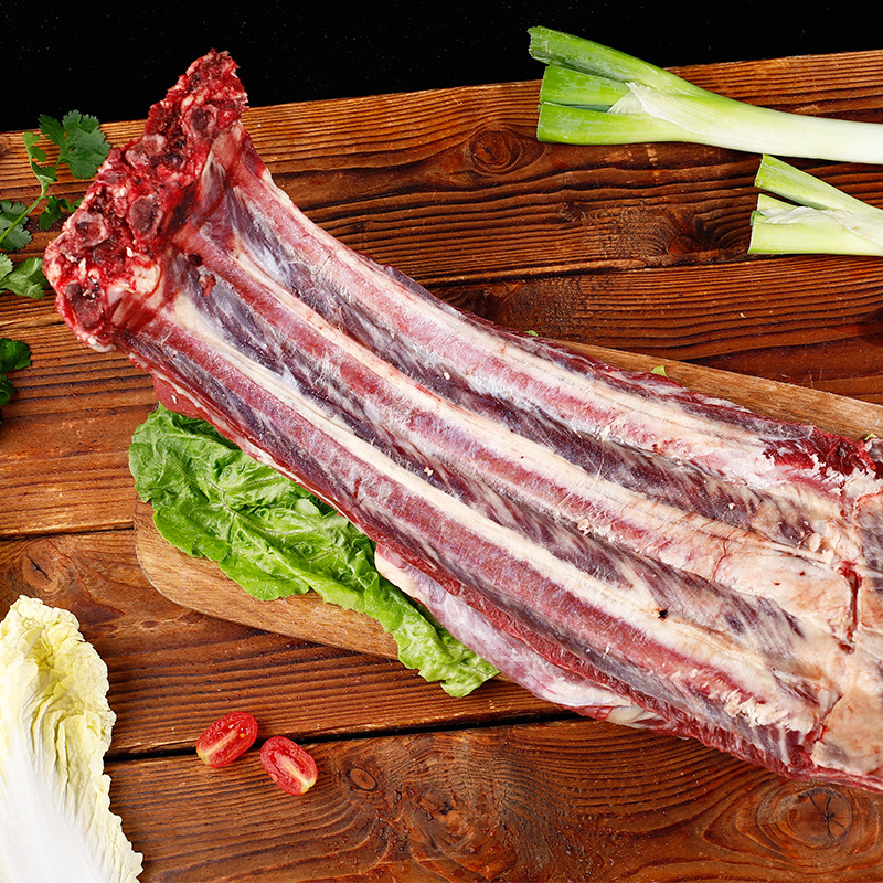 原切新鲜牛排骨 生冻牦牛肉食品  厂家货源 生肉冷冻牦牛肉