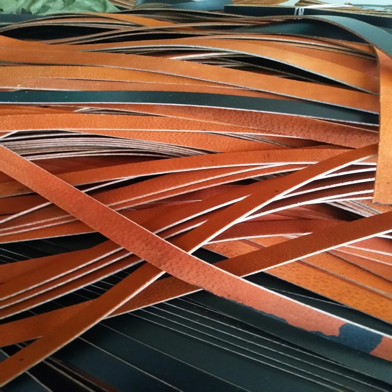 支持定制打孔皮带自动卡槽腰带 油边封边皮带