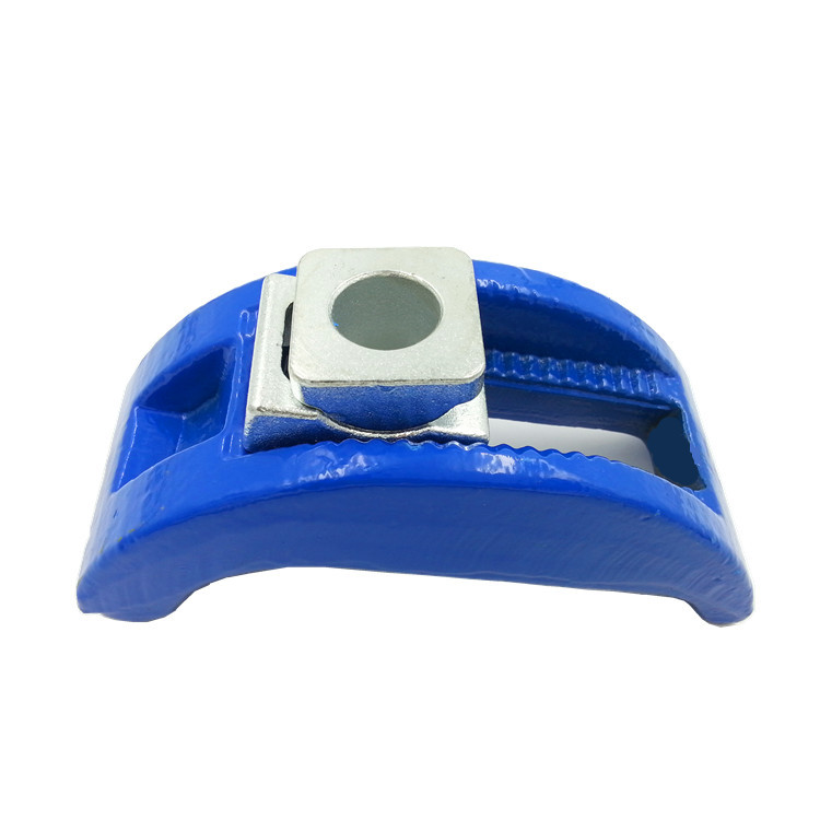 重型罗门精锻弓型压板 蓝色c型模具压板 注塑机可调式锁模压板