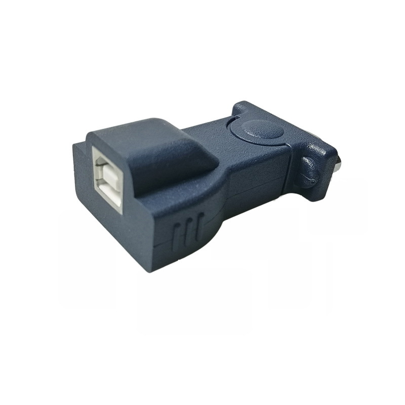 厂家热销usb to db9串口usb母转rs232转接头com口单芯片支持win7