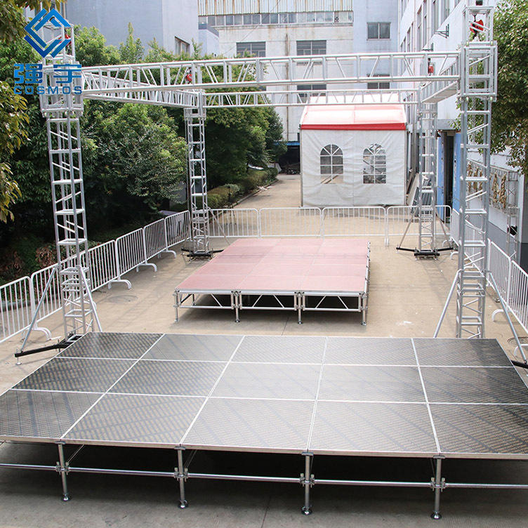 厂家直销钢铁舞台 雷亚架舞台 升降婚庆户外活动舞台大型演出舞台