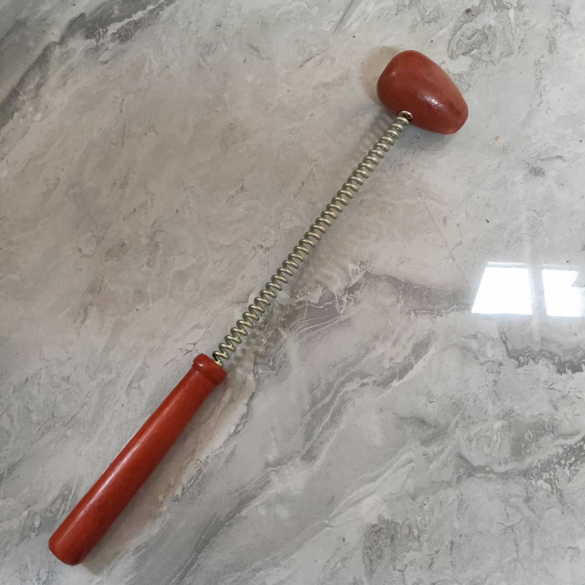 鸡翅木健身锤实木锤子弹力球按摩经络敲打养生厂家批发