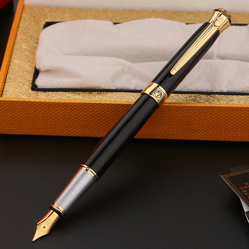 批发毕加索903钢笔商务高档金属礼品笔礼盒包装公司团购刻字logo