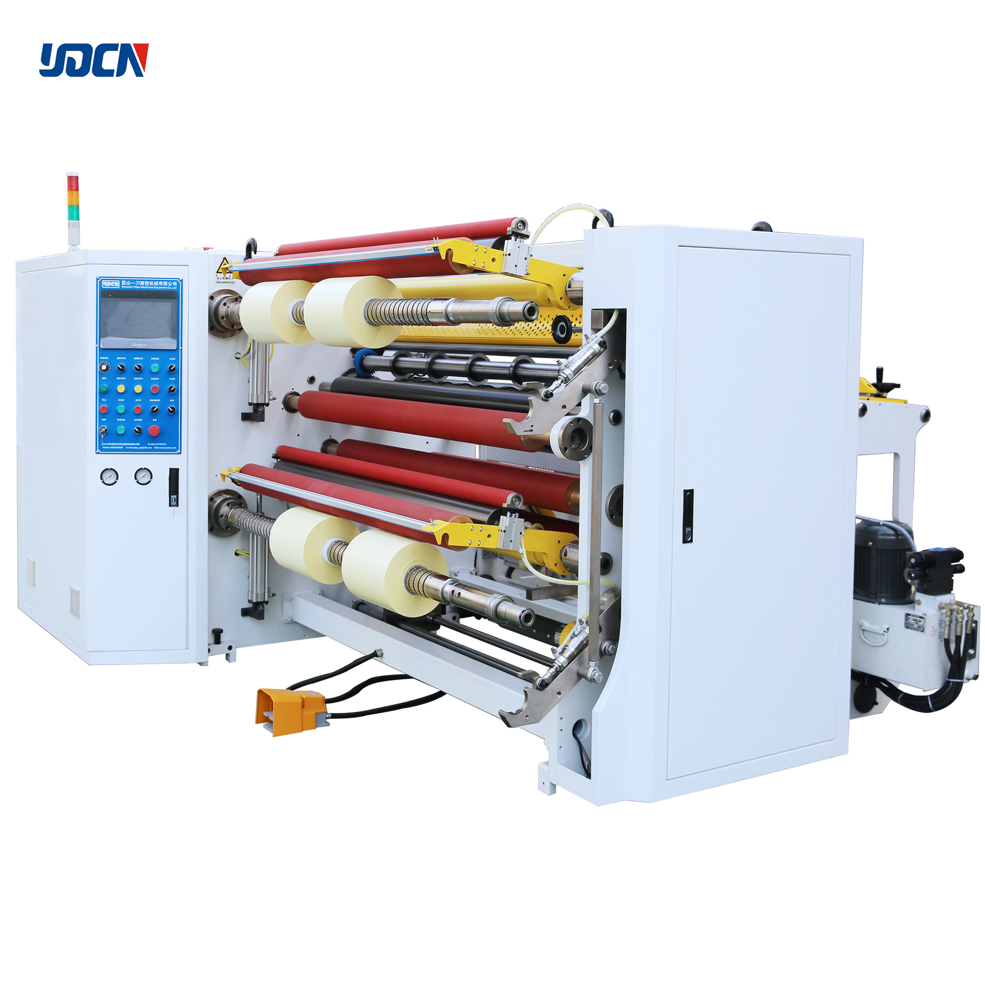 高速分切机pet分切机离型膜保护膜不干胶分切机自动上料