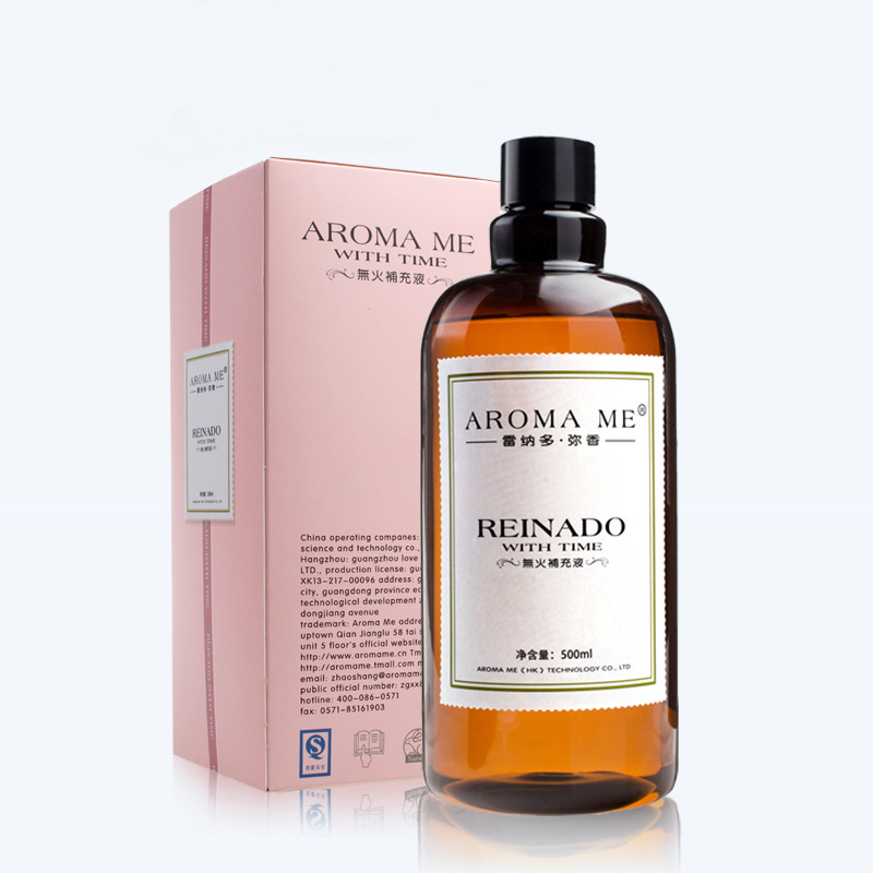 aroma me无火香薰精油补充液大瓶 家用酒店香水香薰精油500ml