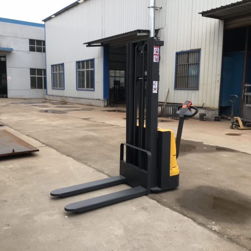 步行式全电动堆高车半电动堆高车叉车托盘对高车