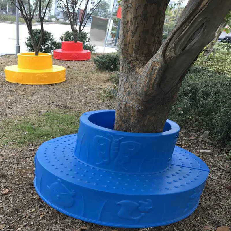 塑料树围