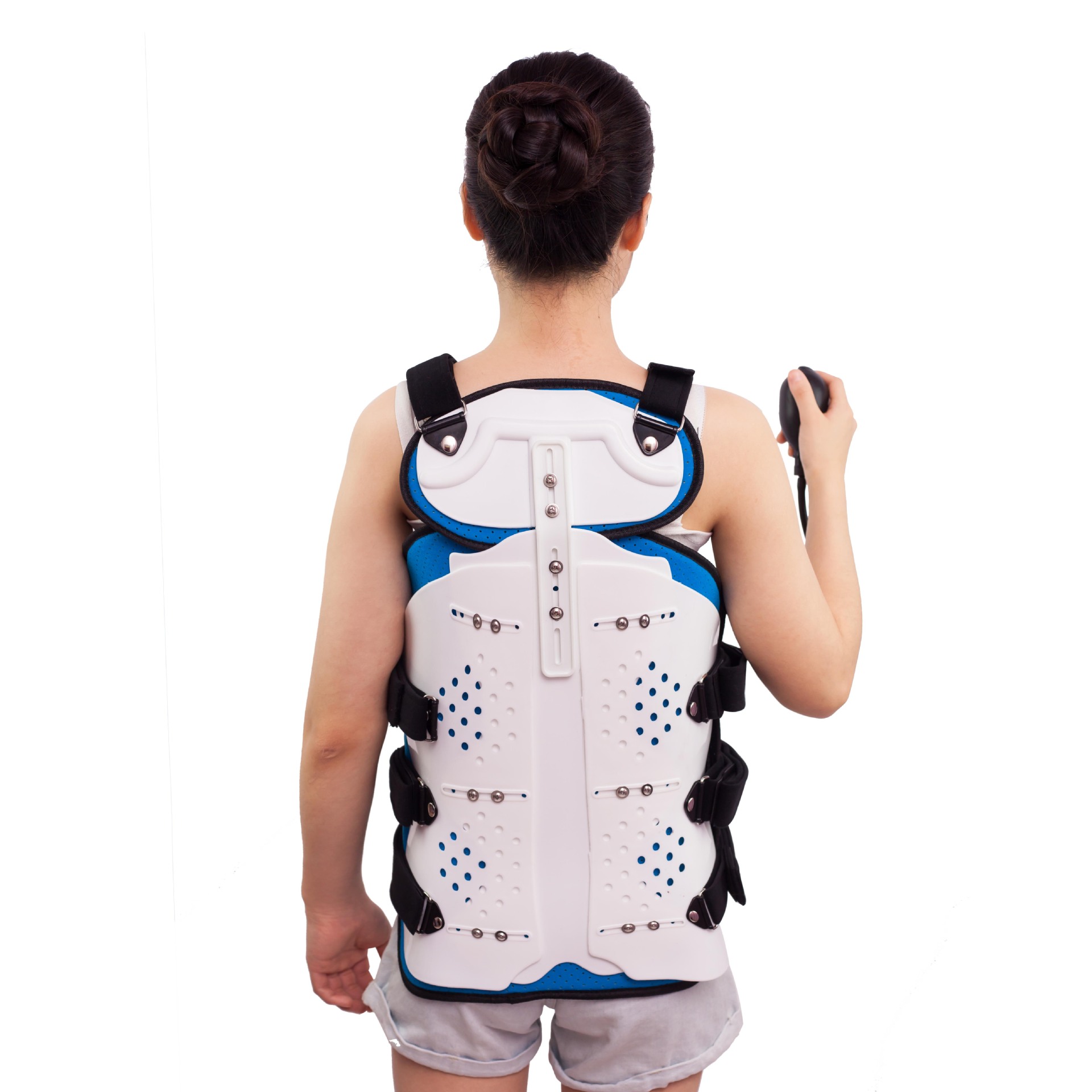 医用胸椎骨折胸矫形器支架加高背架胸腰椎固定支具脊椎压缩性骨折