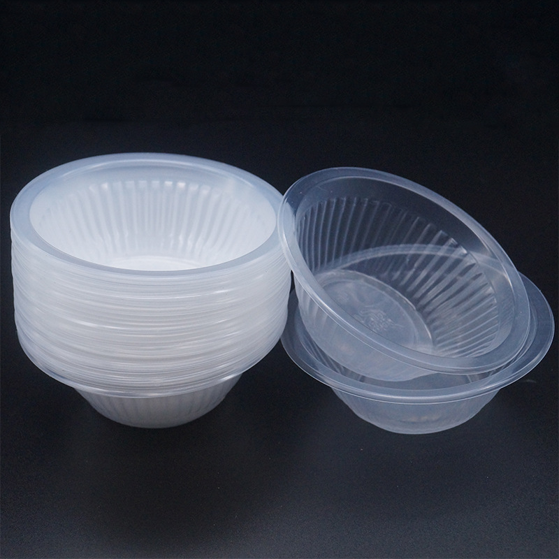 一次性塑料碗蘸水碗饭碗透明胶碗不带盖臭豆腐烧烤小碗大小碗