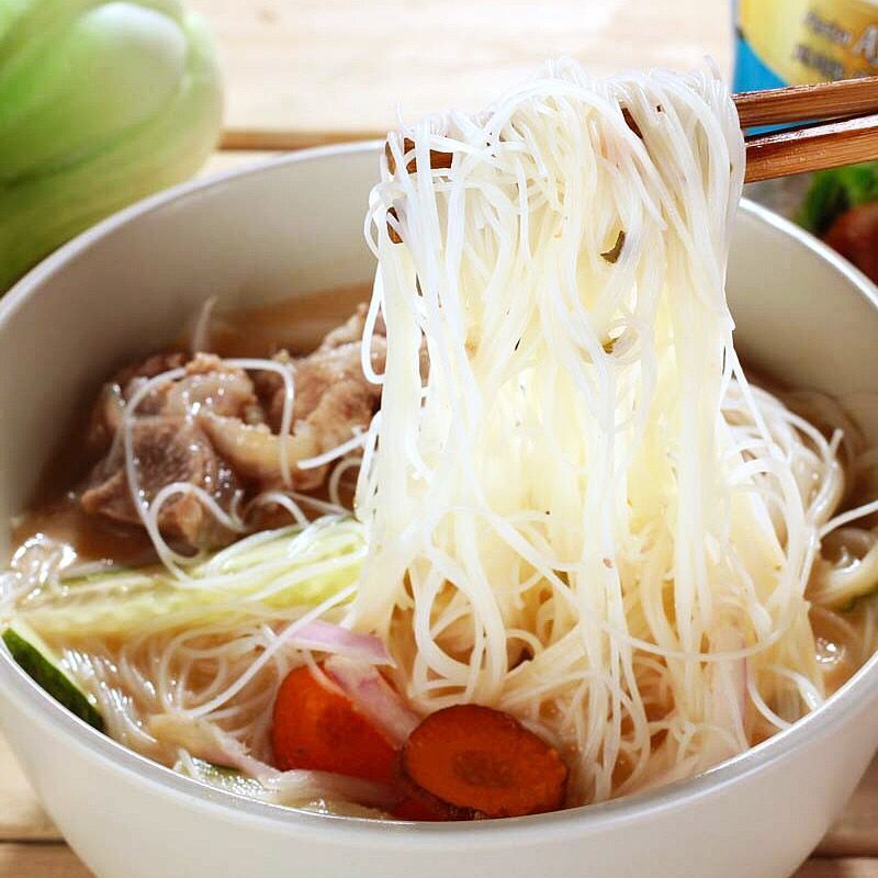 霸王花淮山米粉广东米粉干6斤学生儿童营养早餐淮山米线米排粉丝