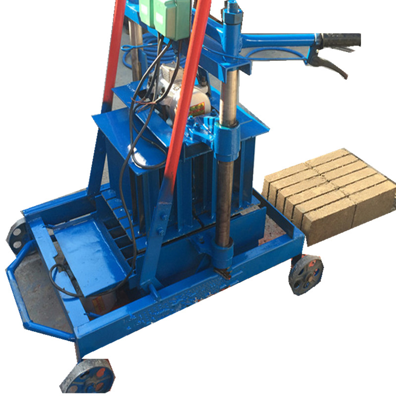 移动小型水泥砖机 免托板空心砖机 手动水泥制砖机厂家货源