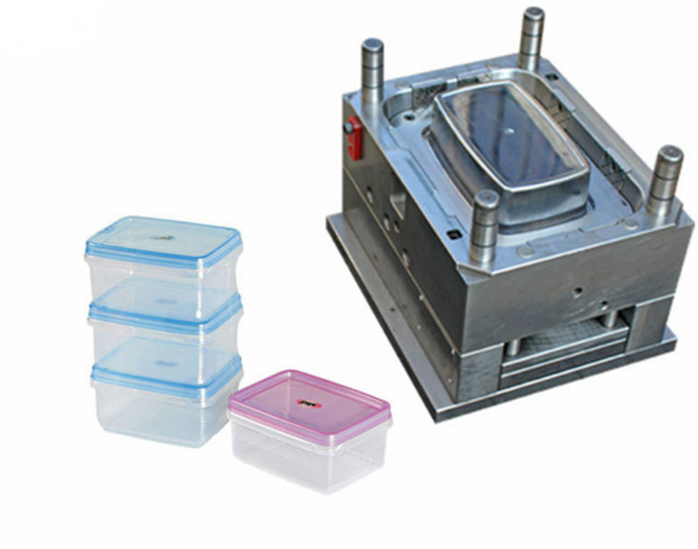 食品级塑料pp保鲜盒注塑模具产家开模微波炉饭盒塑料模具