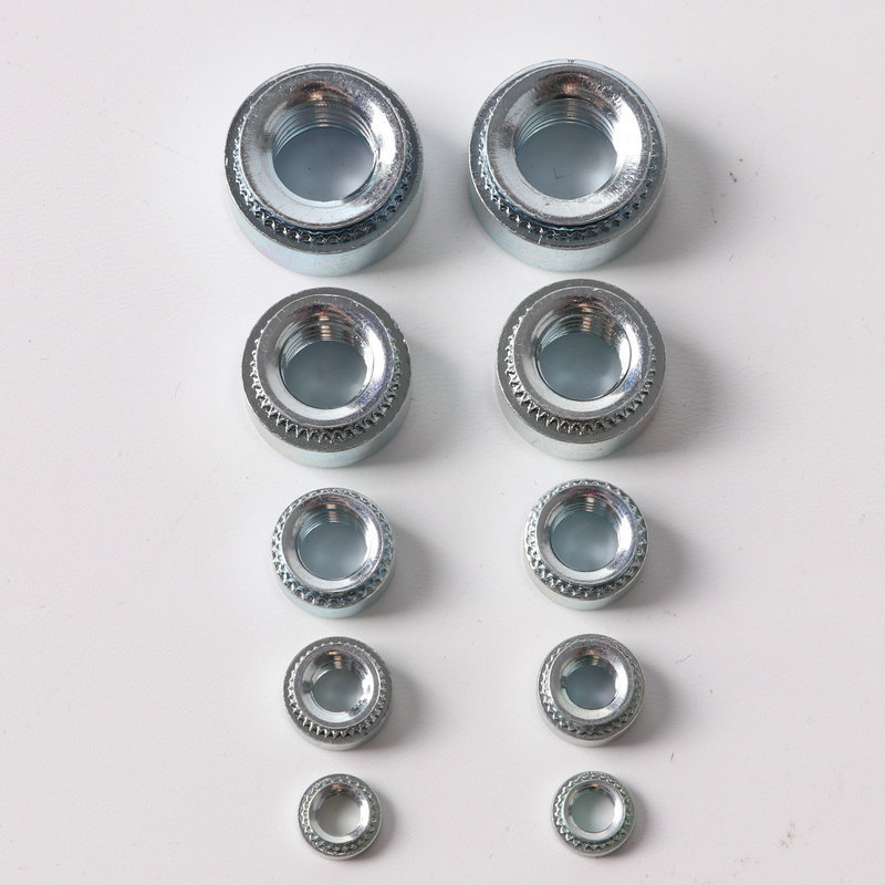 Cold Heading Self-Clinching Nut S-M Series Galvanized Pem Self-Clinching Fasteners Spline Nut Factory Direct Sales