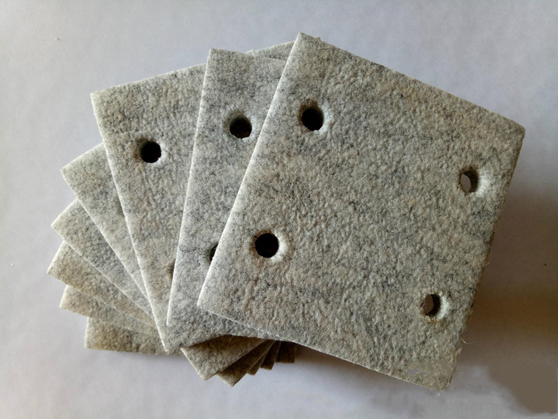 厂家供应工业化纤毛毡垫密封毛毡圈异形毛毡垫来图