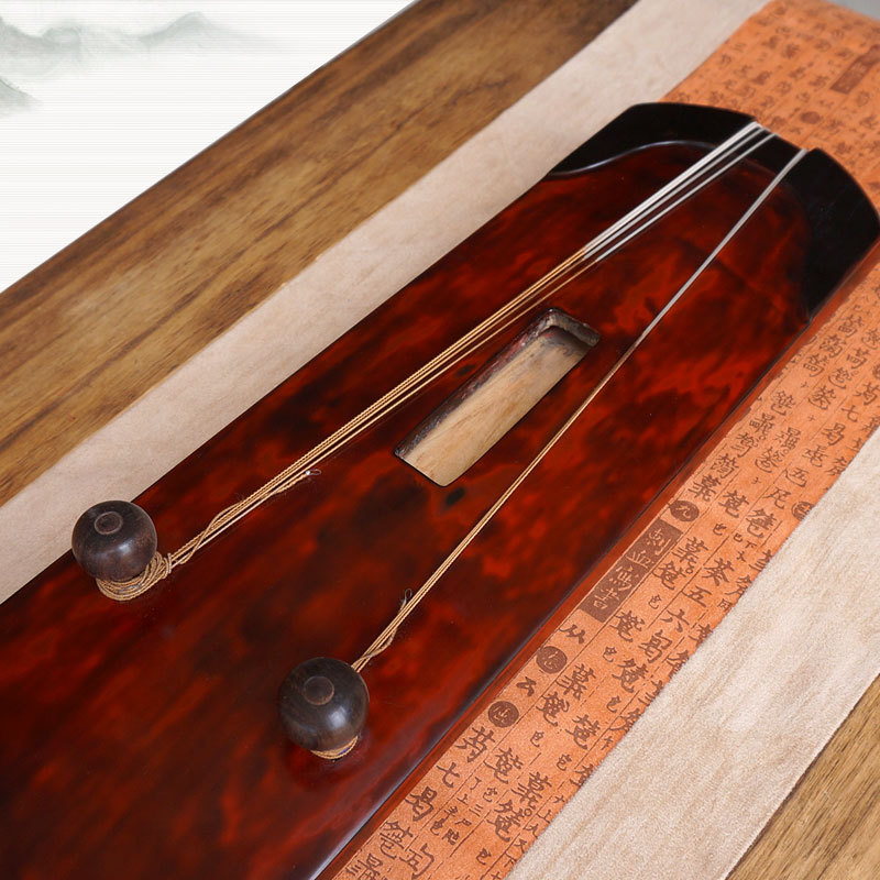 正合式古琴练习琴生漆老杉木鹿角霜纯手工斫制初学者古琴
