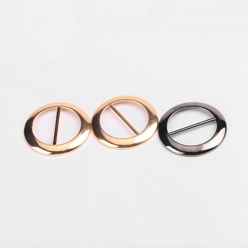 金属箱包纽扣卡扣 腰带扣子圆形日字扣 皮带鞋帽调节扣三档扣