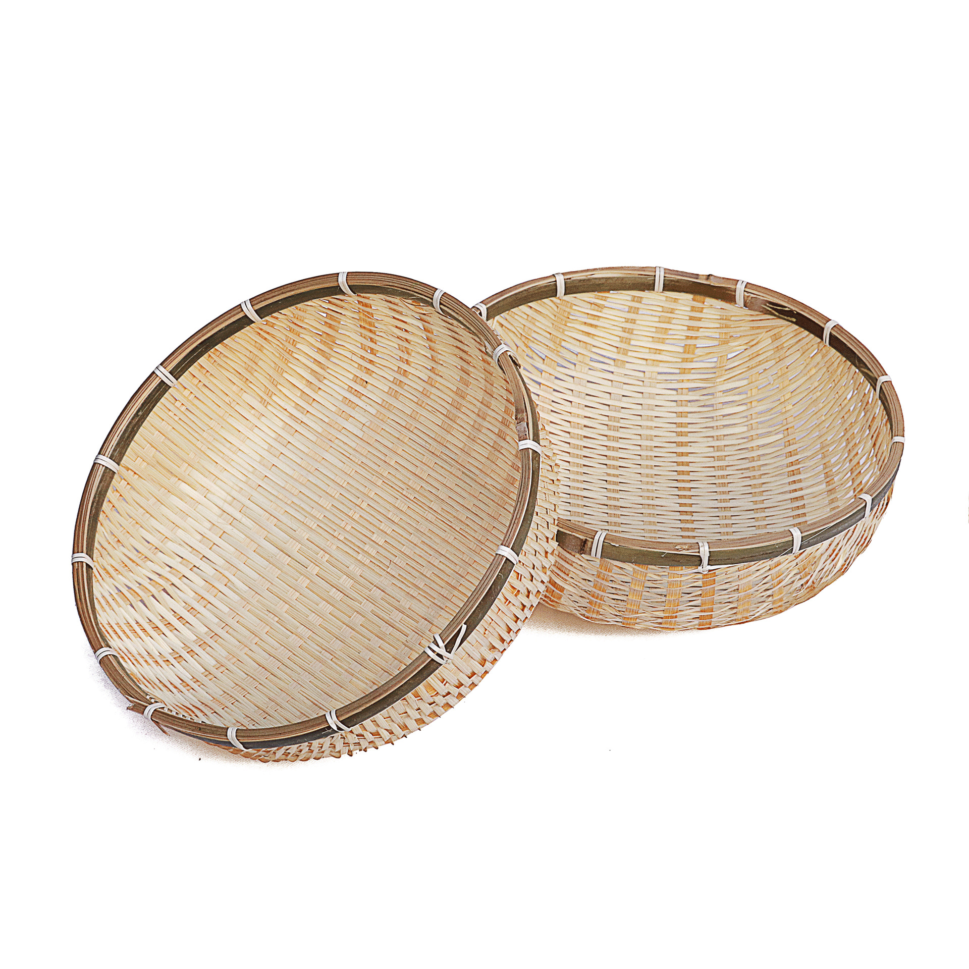 手工竹编工艺品果篮 竹篮量大从优