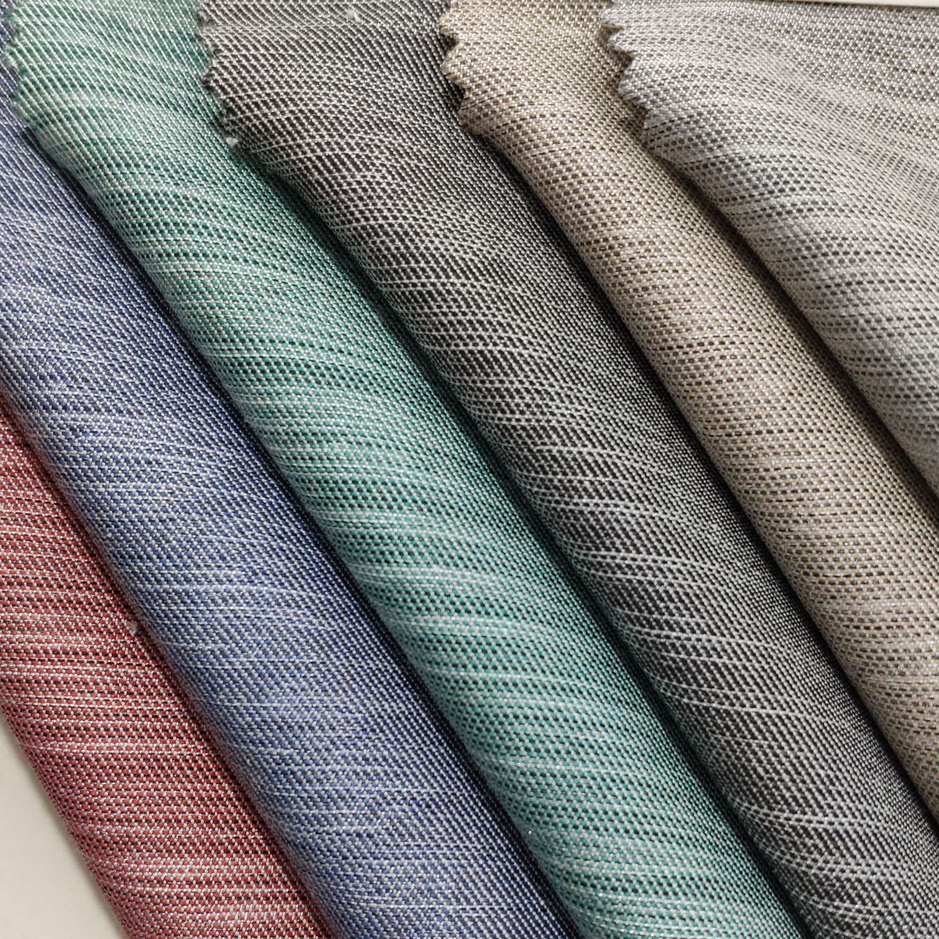 涤棉cs牛仔布6oz彩色牛仔面料时装衬衫箱包鞋材面料