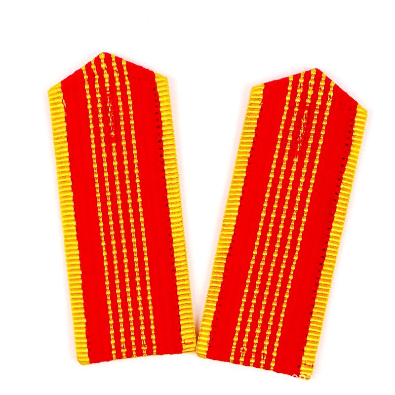 红色服装配饰特价乐队肩章鼓乐队肩牌礼仪肩章演出肩章肩徽定做