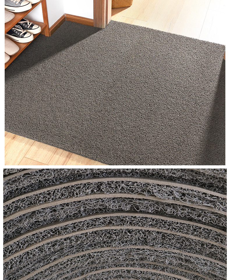 加厚3gpvc喷丝地毯丝圈地垫卷材防水防滑开走廊业迎宾地毯地垫