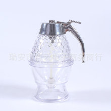 新款糖浆挤压器 亚克力果汁蜂蜜分配器 蜜罐糖浆分发配器厂家直销