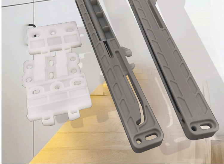 家具五金配件zm-01c抽屉多功能缓冲器 衣柜移门自动缩趟门阻尼器