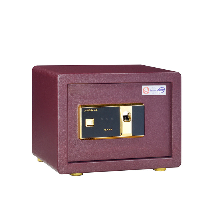 安全防盗全钢微型迷你保险柜电子指纹识别密码隐形可入墙密保险箱