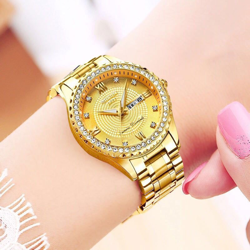 慕梭正品女士手表石英表镶钻防水女表夜光表时尚潮流手表女-阿里巴巴