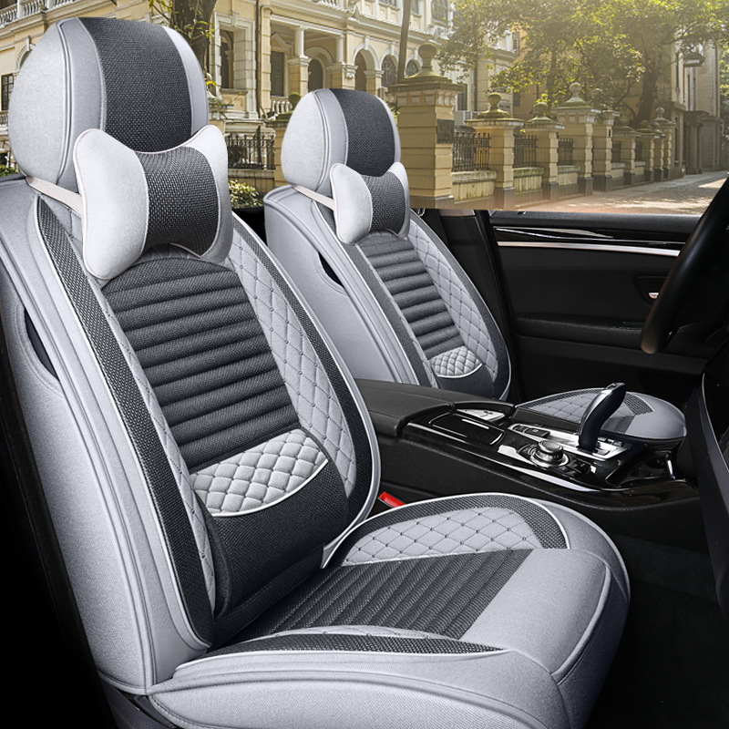 比德文m6m7m8雷丁d50d70雷军电动汽车轿车座套座垫坐垫套四季通用