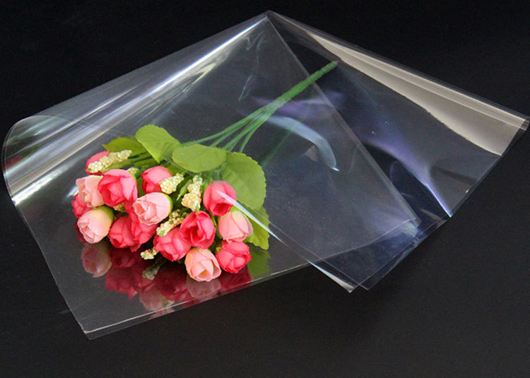 全透明玻璃纸包花 防水透明纸 鲜花包装纸塑料纸玻璃纸 花束包装
