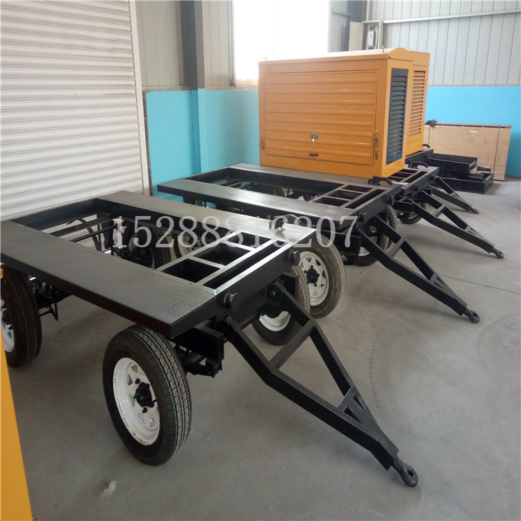 现货供应200千瓦大型移动电源站发电机组移动拖车带防尘罩