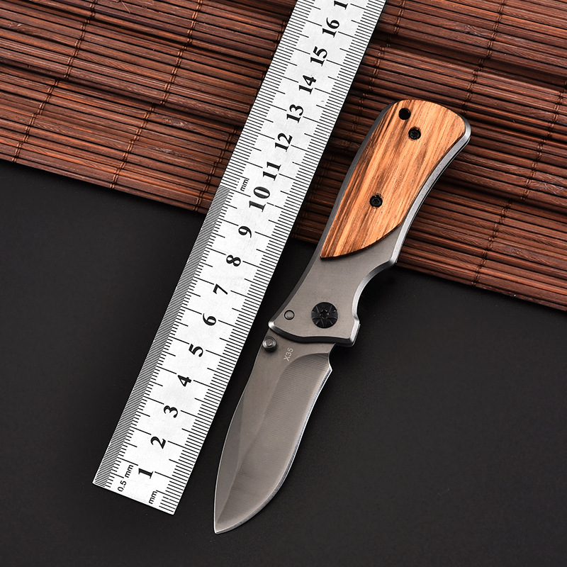 厂家直销折刀不锈钢户外折叠刀户外刀具折叠刀随身小刀开刃战术刀