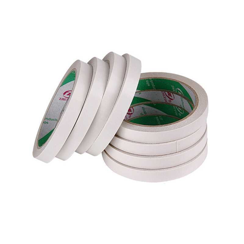 批发强力高粘办公用品工业双面胶白胶油性胶 热熔双面胶带