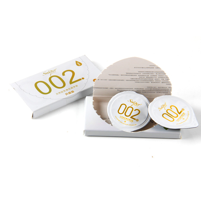 舒奈儿玻尿酸超薄避孕套002超薄2只装安全套酒店有偿用品专供批发