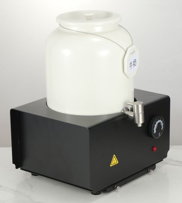 陶瓷牛奶鼎电热一体酒店专用黑钢座电加热调温10l自助牛奶豆浆机